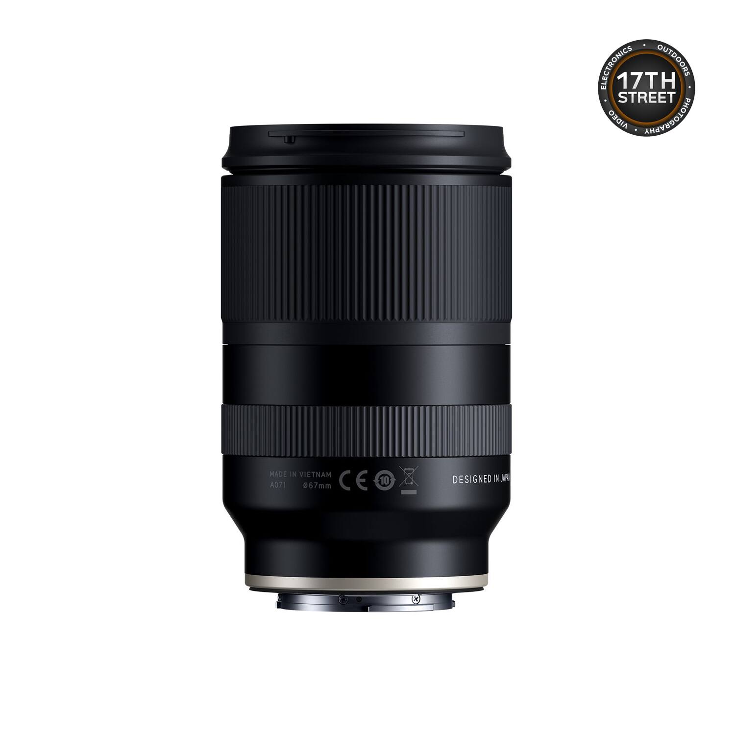 ELECTRONICS OUTDOORS 17TH STREET AIDEO VIDEO PHOTOGRAPHY MADE IN VIETNAM A071 067mm CE 10 DESIGNED IN AUSTRALIA