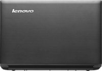 Front Standard. Lenovo - Laptop / Intel® Pentium® Processor / 15.6" Display / 4GB Memory / 320GB Hard Drive - Black.