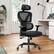 Alt View 4. KERDOM - Ergonomic High Back Breathable Mesh Office Chair with Headrest and 3D Armrests - Home Desk Chair Task Chair Gaming Chair - Black.