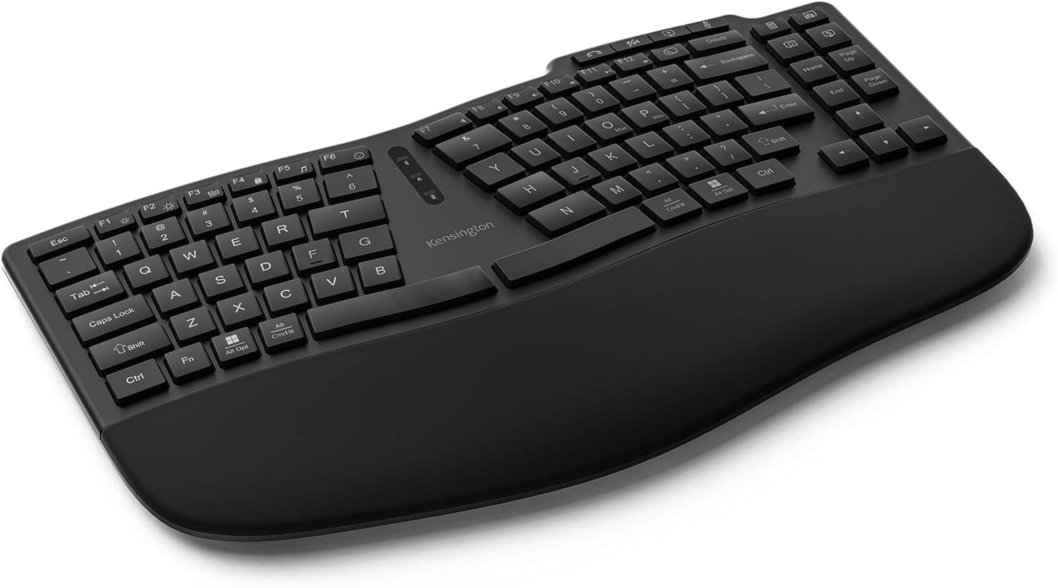 Kensington - KB675 WIRELESS ERGO TKL KB - Black