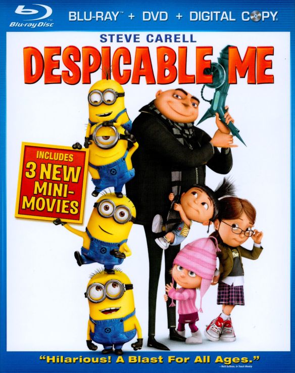  Despicable Me [3 Discs] [Includes Digital Copy] [Blu-ray/DVD] [2010]
