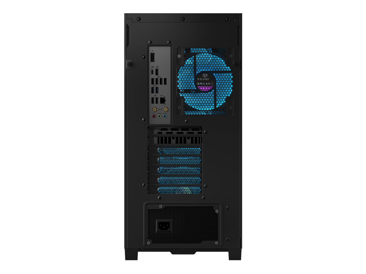 Alt View 6. ASUS - ASUS ROG G700 (2025) Gaming PC, Intel Ultra 7 265F, RTX 5060Ti, 1TB SSD, 32GB DDR5, Windows 11.