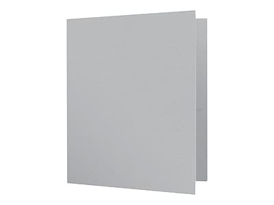 Front. Oxford - Oxford Twin Fastener Folders, Gray, 25/Box (OXF 57705) - Gray.