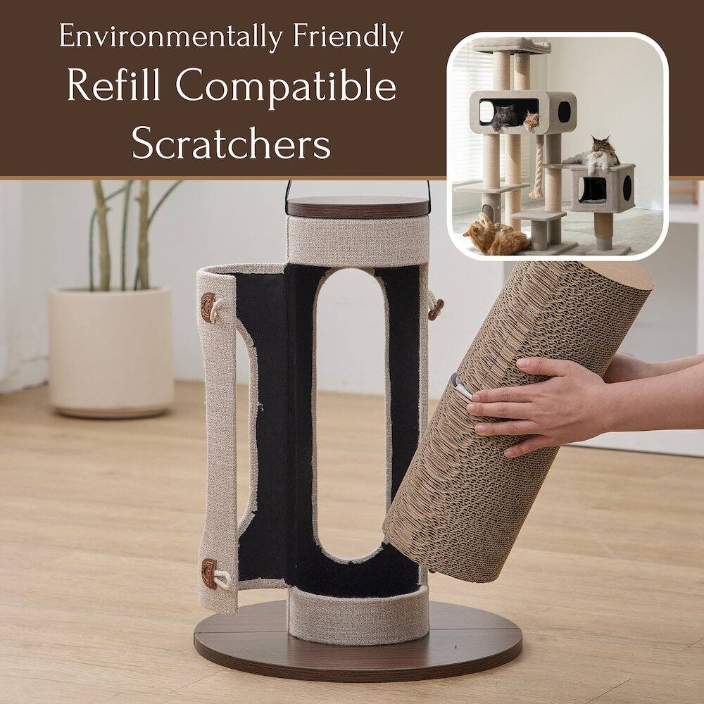Environmentally Friendly Refill Compatible Scratchers