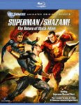 Front Standard. Superman/Shazam!: The Return of Black Adam [Blu-ray].