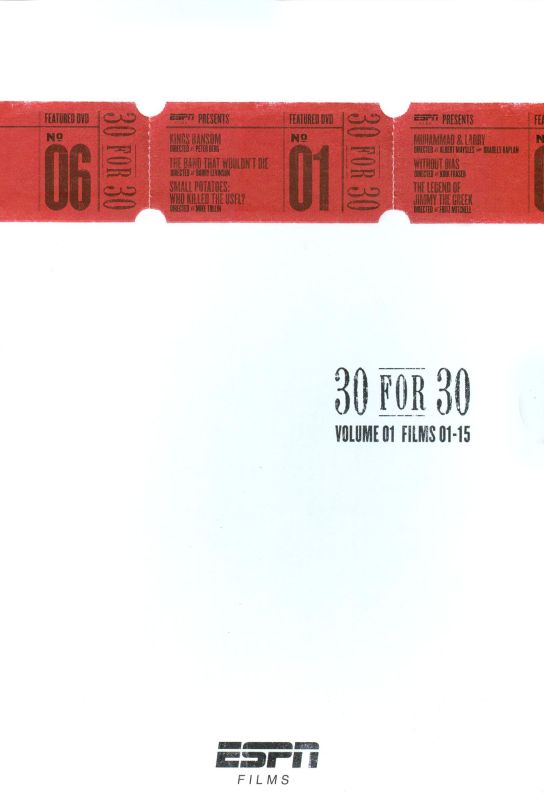  ESPN Films 30 for 30 Collection, Vol. 1 [6 Discs] [DVD]