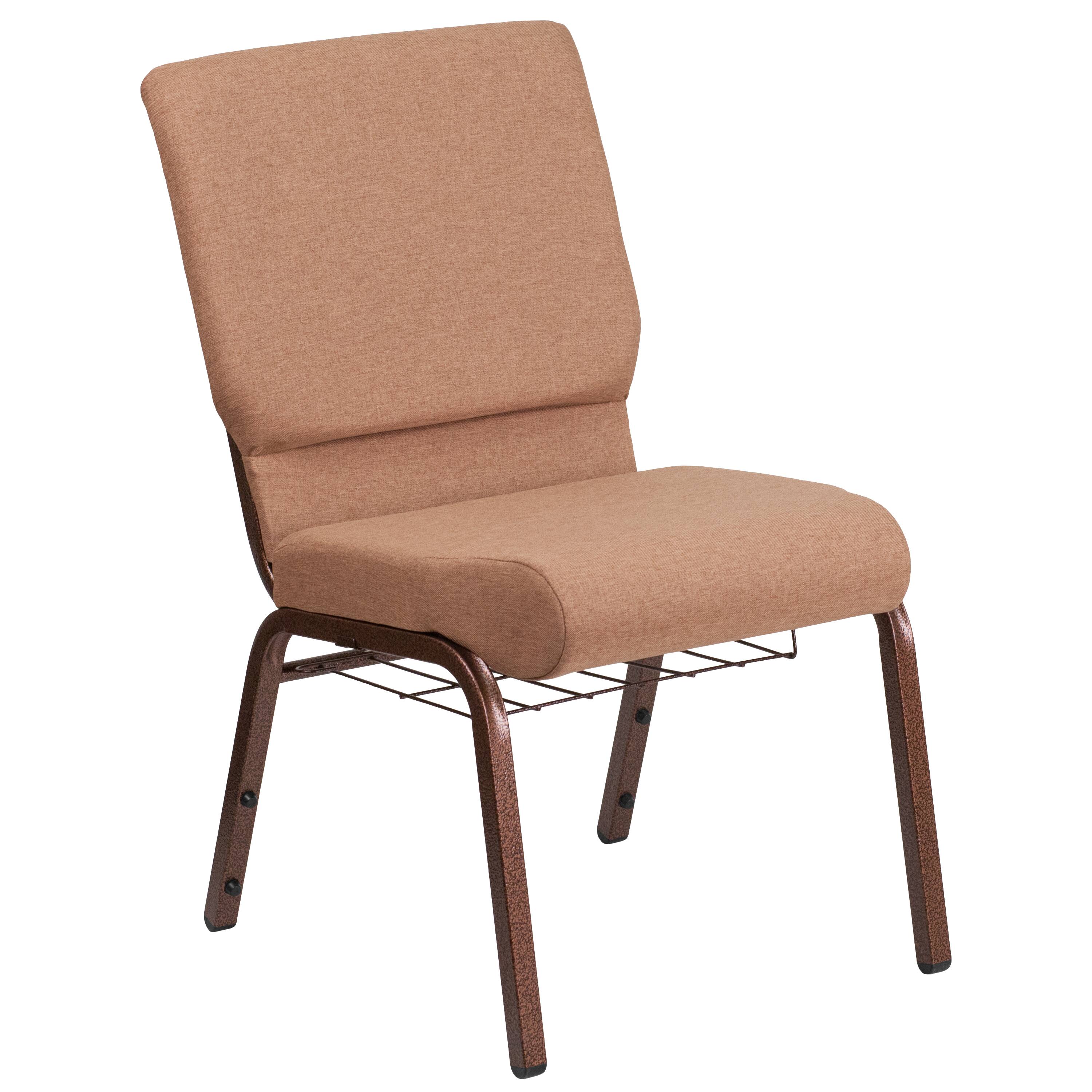 Caramel Fabric/Copper Vein Frame