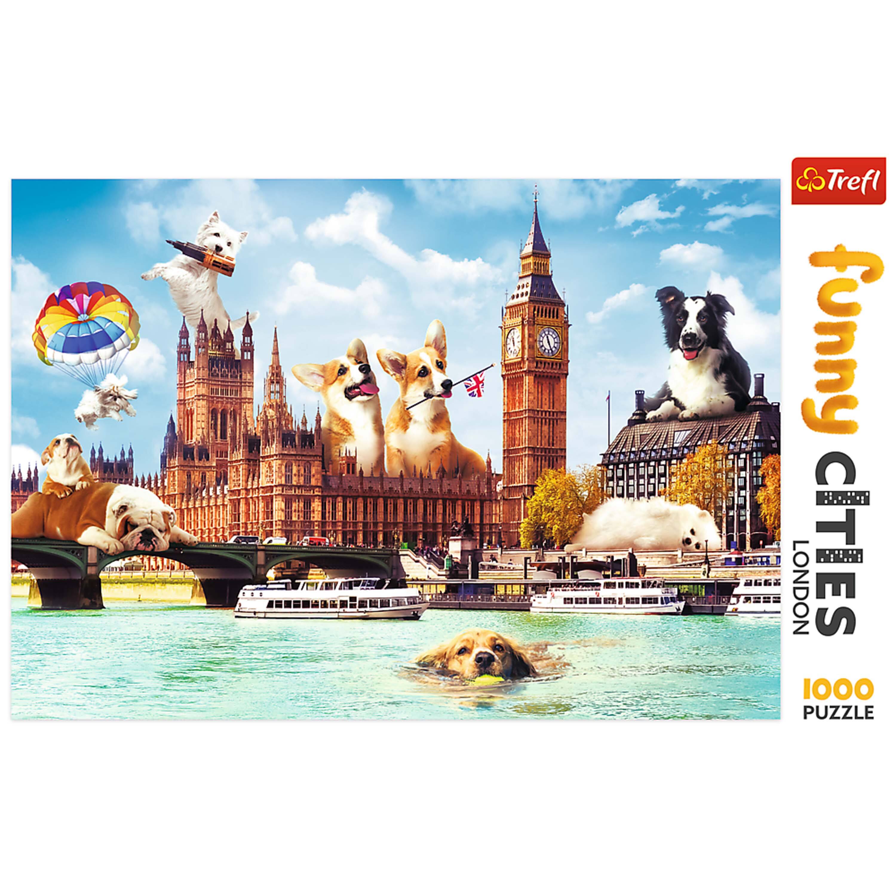Trefl funny CITIES LONDON 1000 PUZZLE