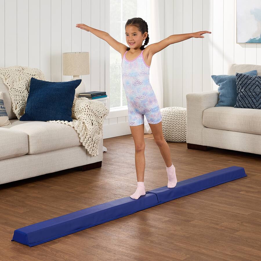 Best Choice Products 8ft Folding Floor Balance Beam 2 Panel For best-choice-products-8ft-folding-floor-balance-beam-2-panel-for