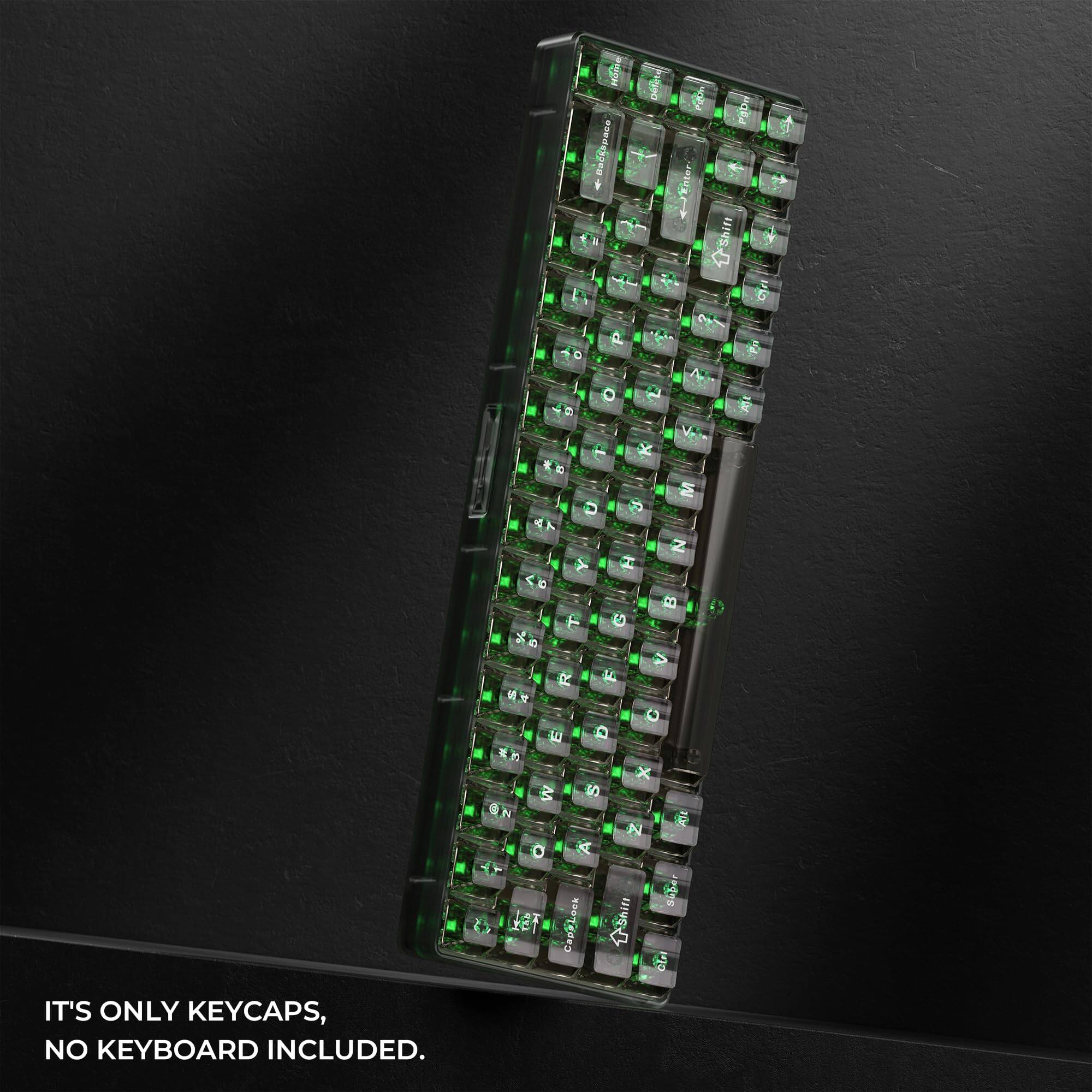 How I acspaze Backs: k i gudet PaR PODH Enter 1 Shift D P 2 O lo + x V M S a P Capplock 1 IT'S ONLY KEYCAPS, NO KEYBOARD INCLUDED.