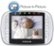 Alt View Zoom 15. Motorola - Wireless Video Baby Monitor - White.