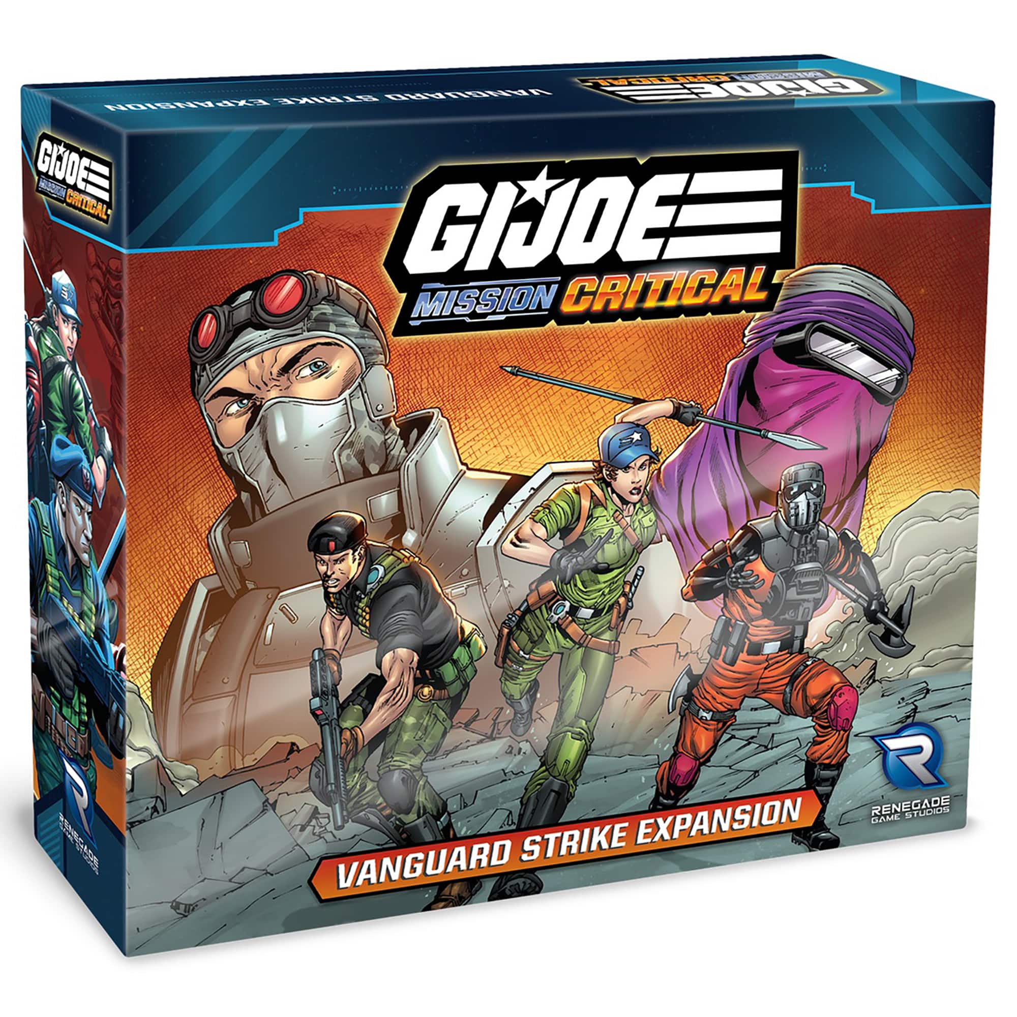 Renegade Games - Mission Critical Vanguard Strike Expansion - RPG Cooperative Miniatures Boardgame, Ages 14+, 2-5 Players - Multicolored