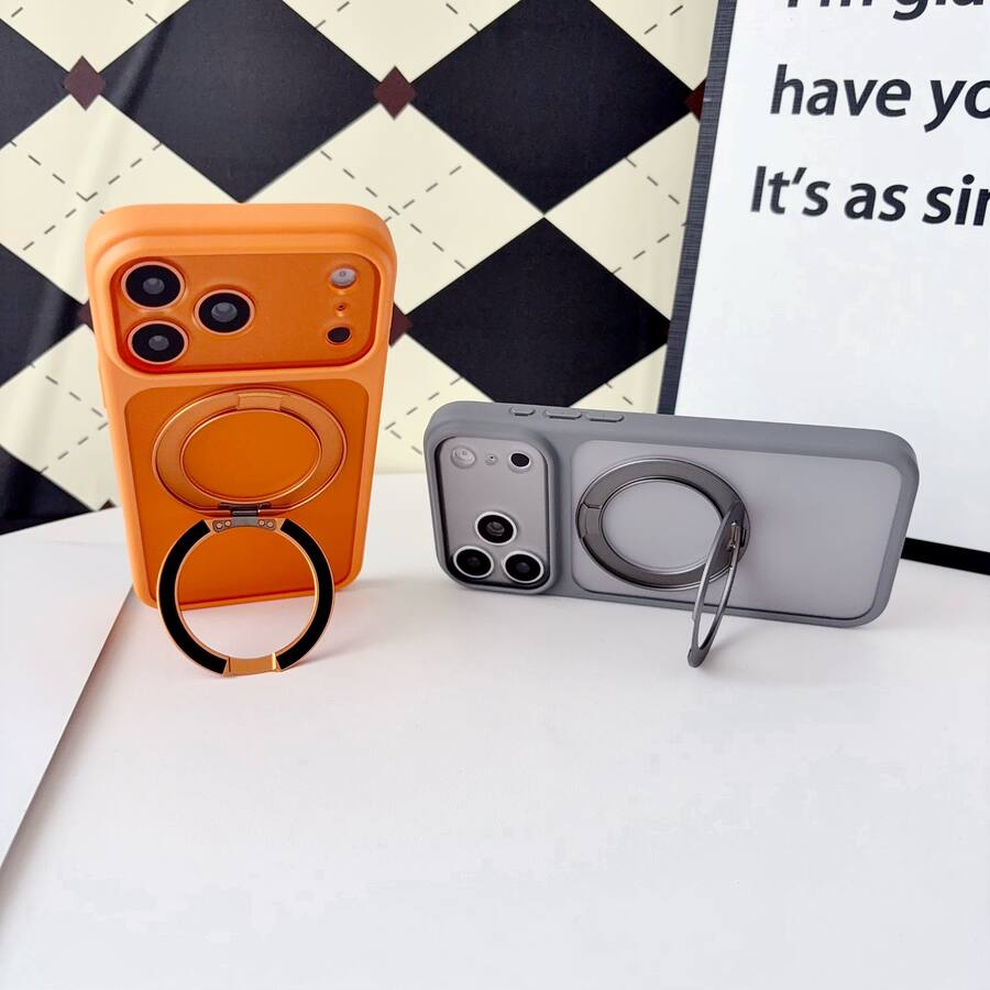 Dteck Magnetic Case for Apple iPhone 17 Pro Max with 360 Rotating Ring ...