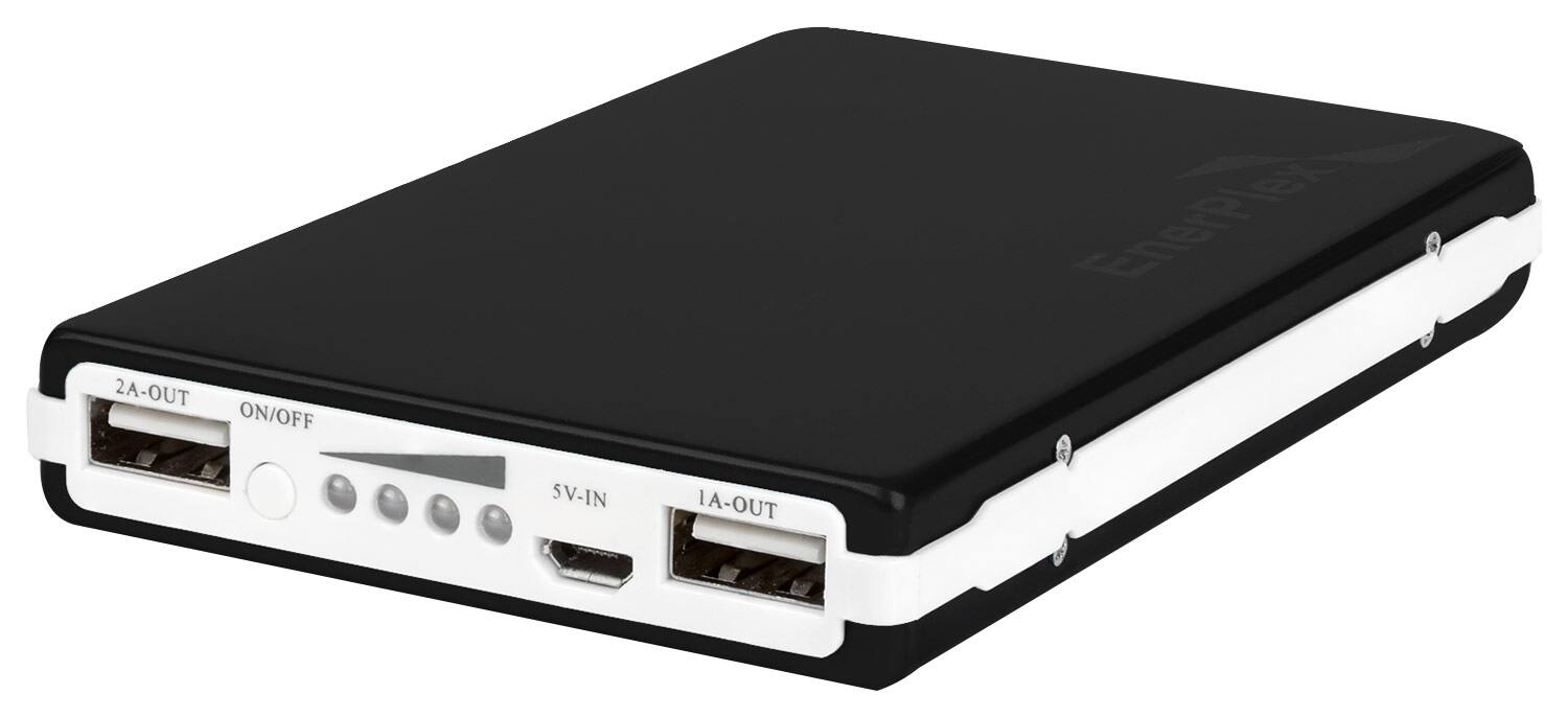 Front. EnerPlex - Jumpr Max Power Bank - Black.