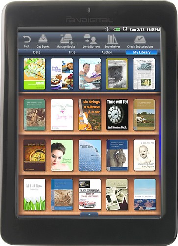  Pandigital - Novel Digital Book - Black