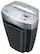 Front. Fellowes - Powershred W-11C 11-Sheet Crosscut Shredder - Black/Silver.