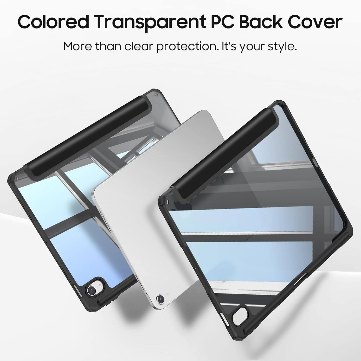 Colored Transparent PC Back Cover  
More than clear protection. It's your style.