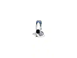 Koss - Black/Silver KTXPRO1 3.5mm/ 6.3mm Connector Supra-aural On-Ear Headphone - Blue