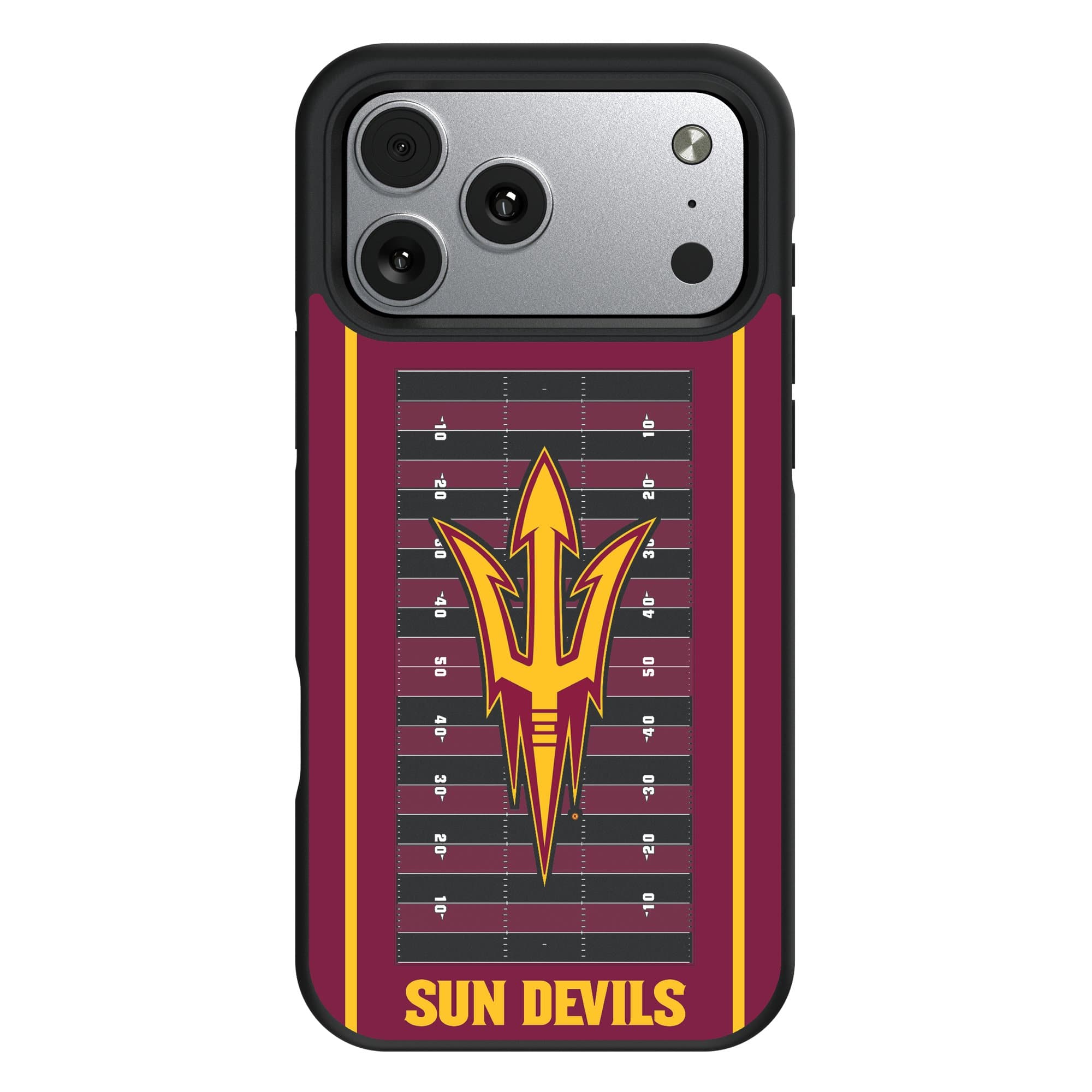 Keyscaper - NCAA - Arizona State Sun Devils Personalized Bump Case with 8.2ft Drop Protection - 17 Pro Max - Multicolor price history on PriceWatchPro