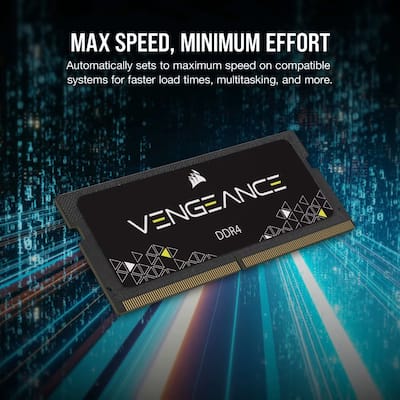 CORSAIR Vengeance Performance SODIMM Memory 32GB (2x16GB) DDR4 CORSAIR Vengeance Performance SODIMM Memory 32GB (2x16GB) DDR4
