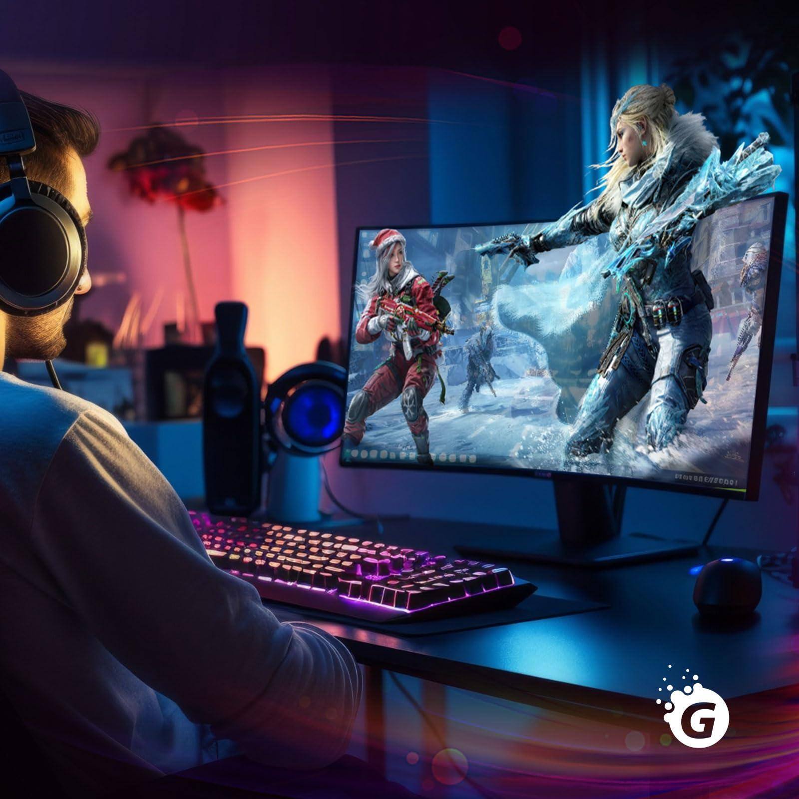 Alt View 4. Dazzling Pops - RTX 2060 Super Graphics Card GDDR6 Video Card with Ray Tracing Dual Fans PCI Express x 16 3. Display Port.