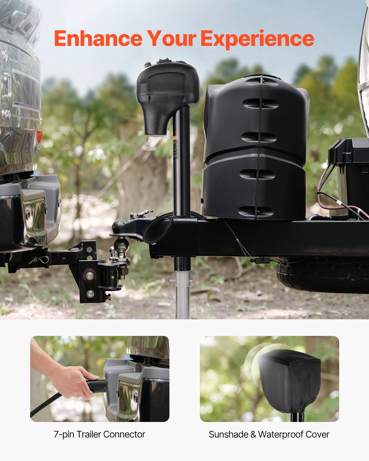 Enhance Your Experience

7-pin Trailer Connector

Sunshade & Waterproof Cover