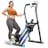 Angle. MERACH - MERACH Upgraded Stair Stepper Exercise Machine Foldable Vertical Stair Climber - Black.