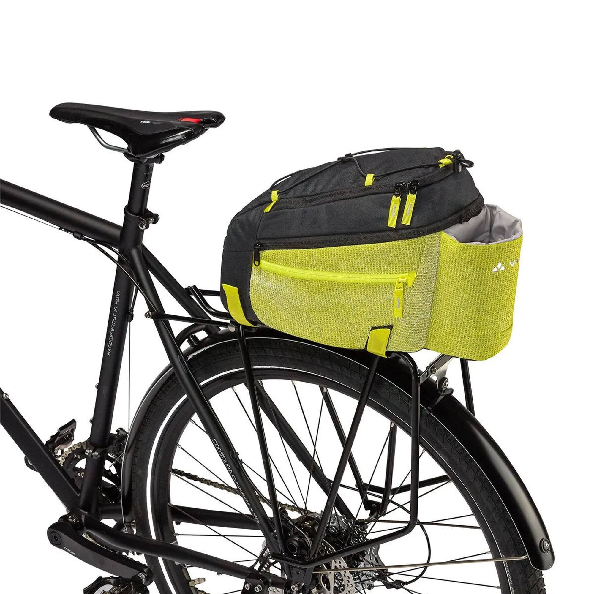 Alt View 4. VAUDE - Vaude Silkroad L Luminum Bike Rack Bag with Detachable Shoulder Strap - Bright Green - Bright Green.