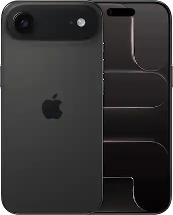 Front. Apple - Pre-Owned Excellent iPhone Air 5G 256GB (Unlocked) - Space Black.