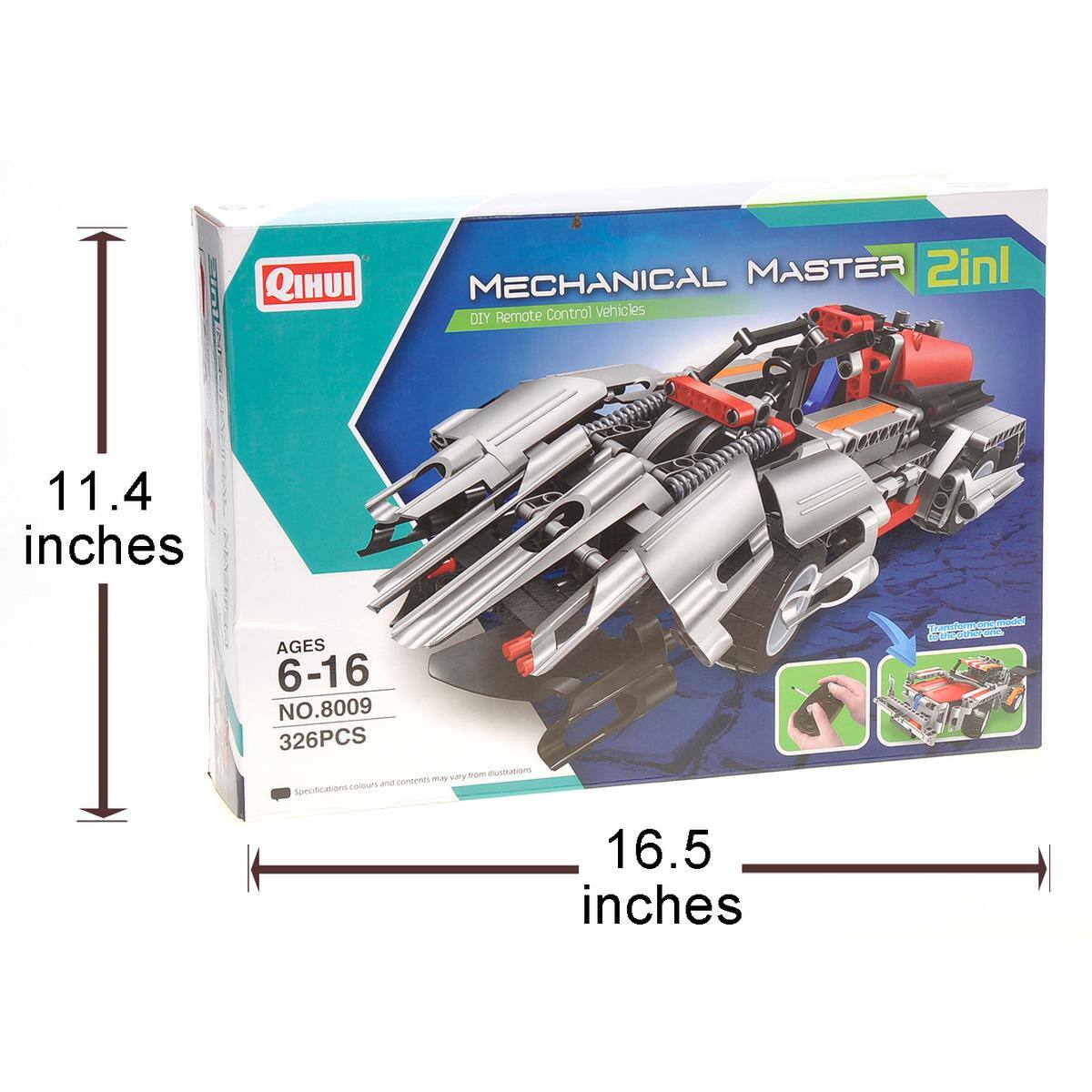 JuzToys Robot Race Car Construction Set Toy For Kids Multicolored ...