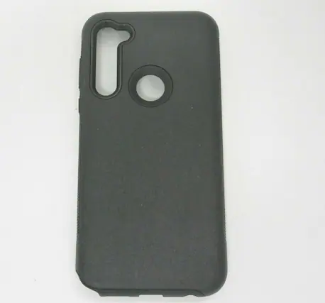 Front. Verizon - Verizon Case and Blue Light Protector for moto g power - Black.