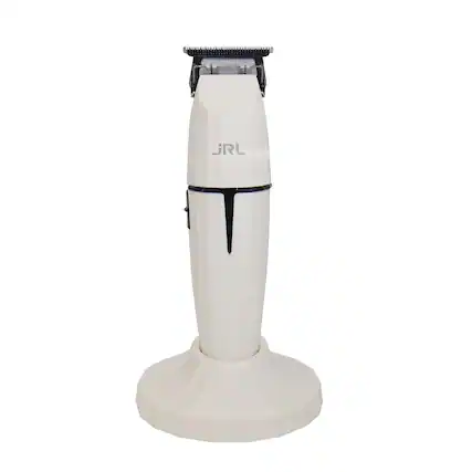 Front. JRL - JRL GHOST Professional Cordless Hair Trimmer - White (Dual Voltage) 2020T-B-W - White.