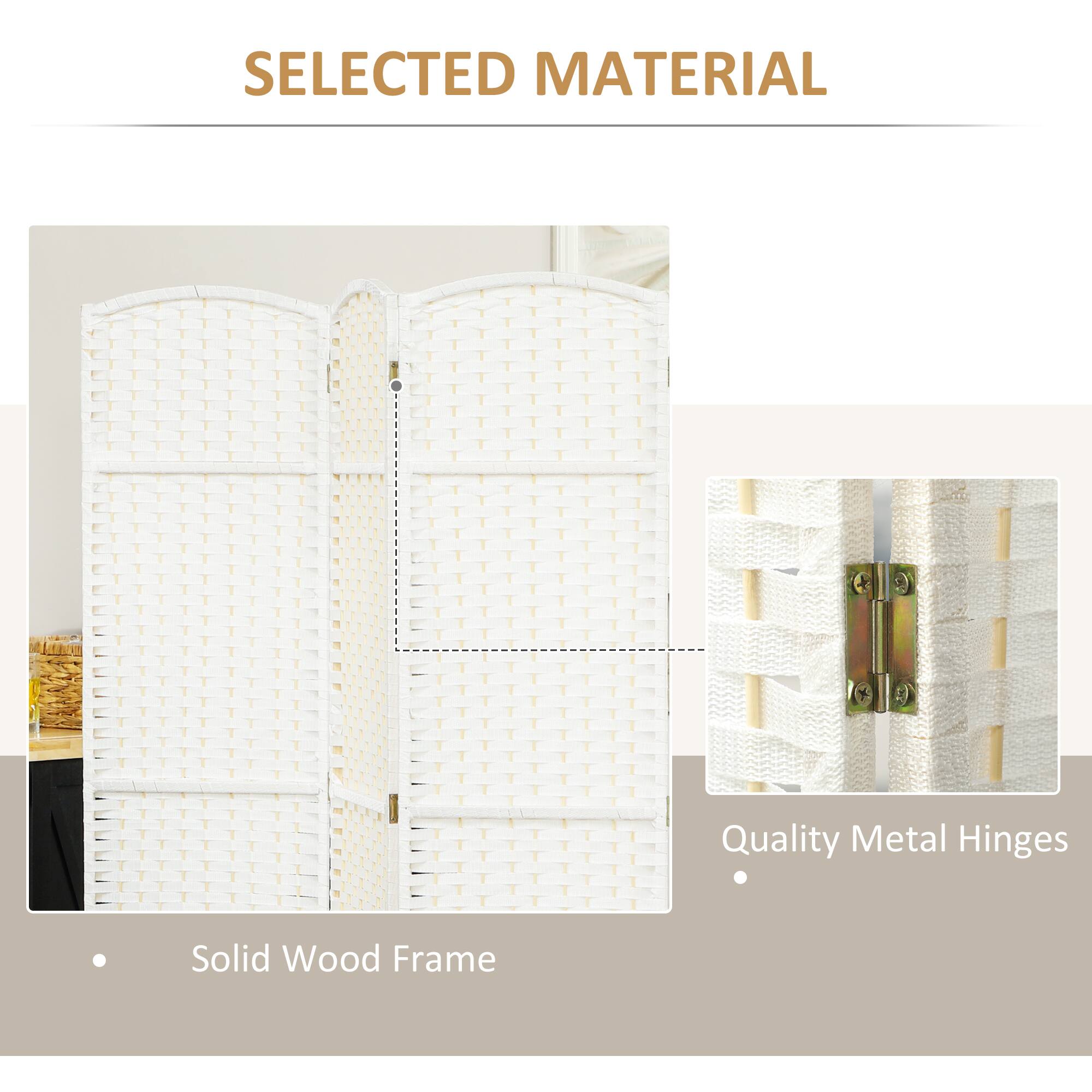 SELECTED MATERIAL
Solid Wood Frame
Quality Metal Hinges