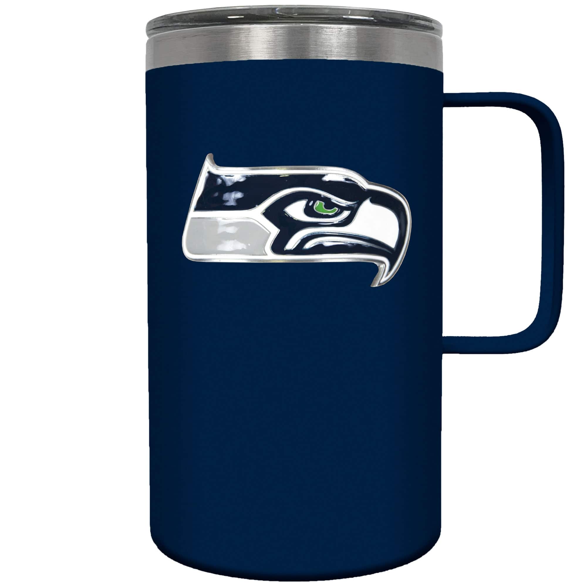 Great American Products - Seattle Seahawks 18oz. Hustle Travel Mug - Multicolor price history on PriceWatchPro
