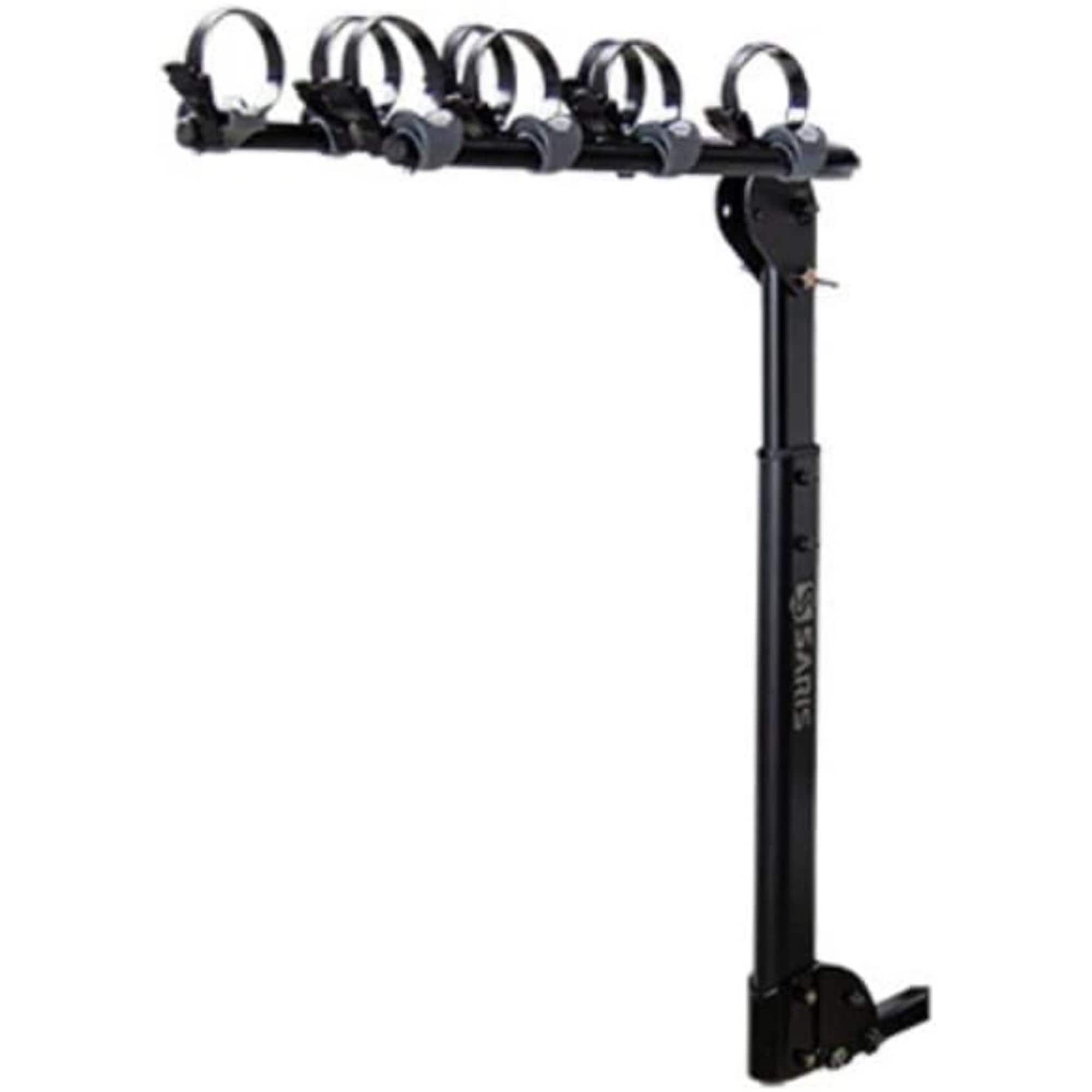 Saris - Grand Slam Hitch Bike Rack, Universal 4 Bike Hitch Rack with Hatch Access - Black