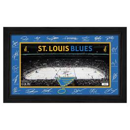 Highland Mint - St. Louis Blues 2025 Signature Rink Framed Art - Multicolor