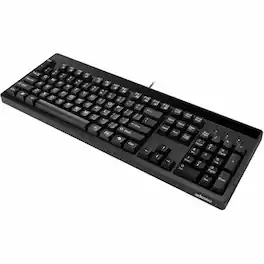 Adesso - EasyTouch 130 Full Sized Wired Mechanical Keyboard With CoPilot AI Hotkey - Cable Connectivity - Full-size - USB - Macaron