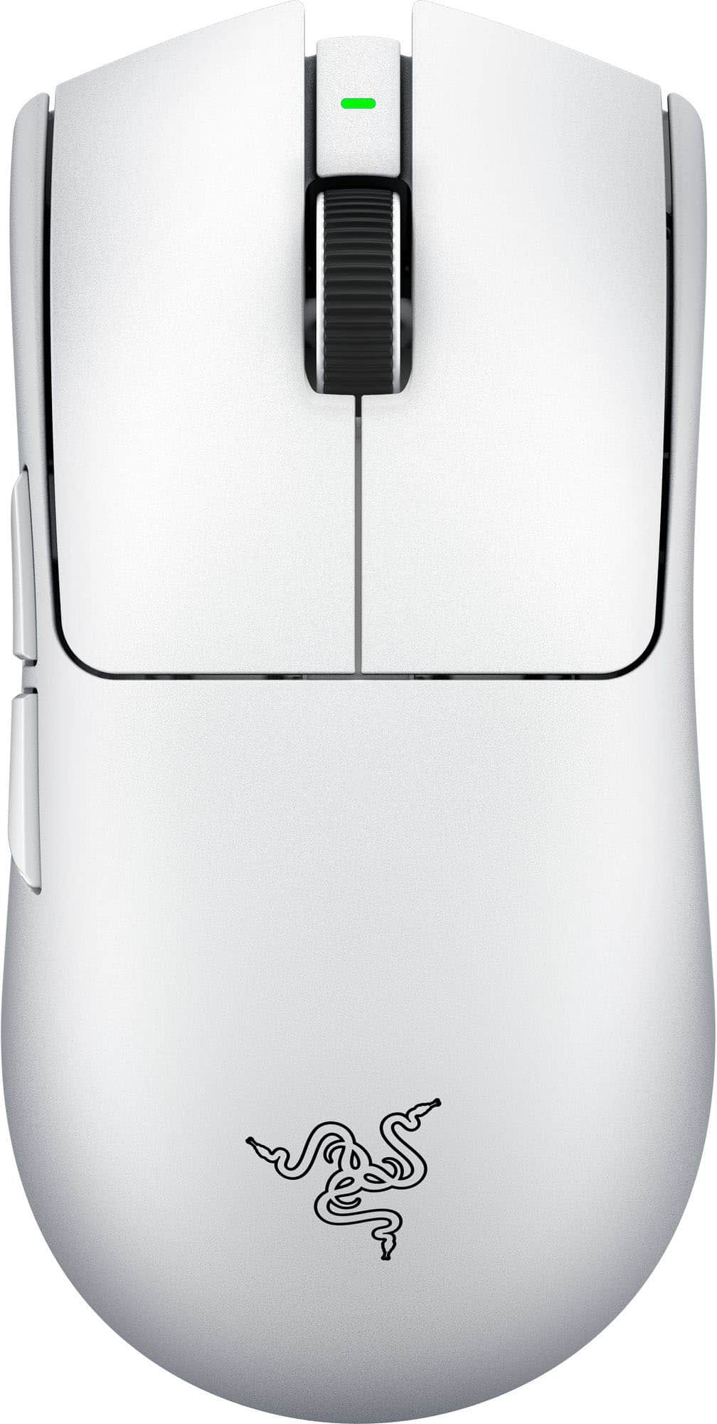 Alt View 11. Razer - Viper V4 Pro Ultra Lightweight 50g Optical Gaming Mouse with 180 Hour Battery Life - 8k Polling Rate - White.