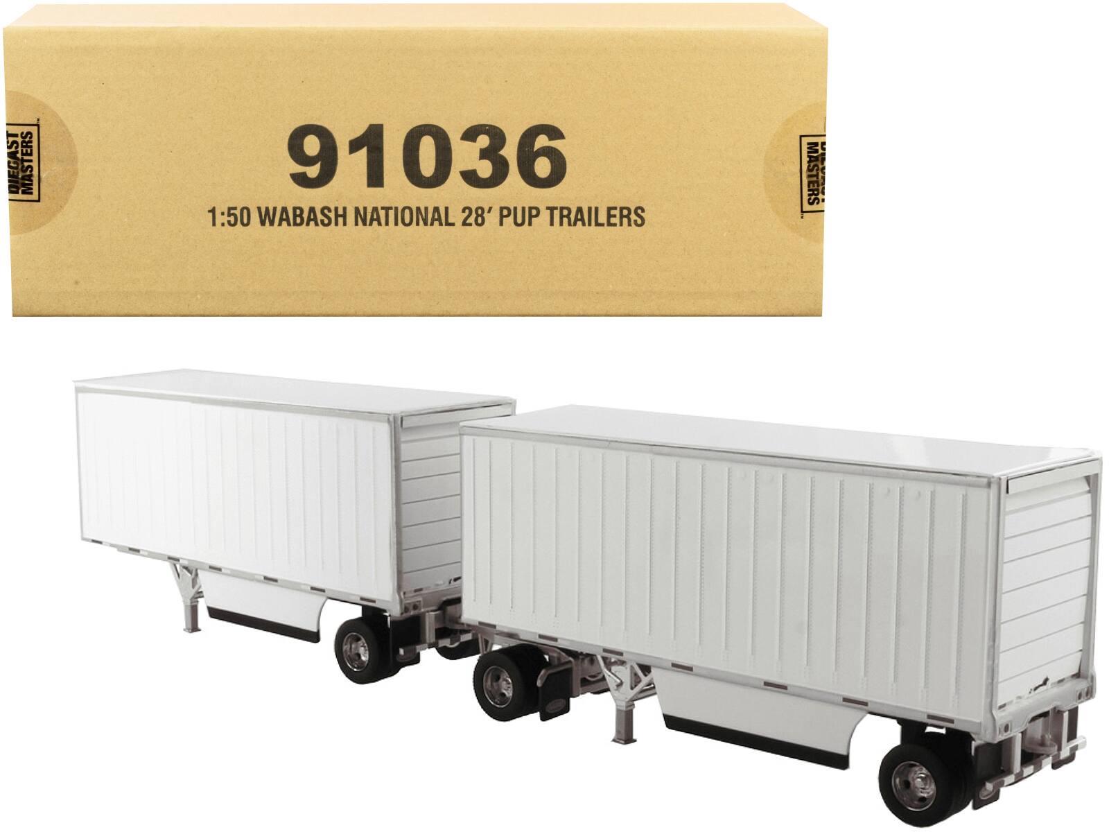91036  
1:50 WABASH NATIONAL 28' PUP TRAILERS