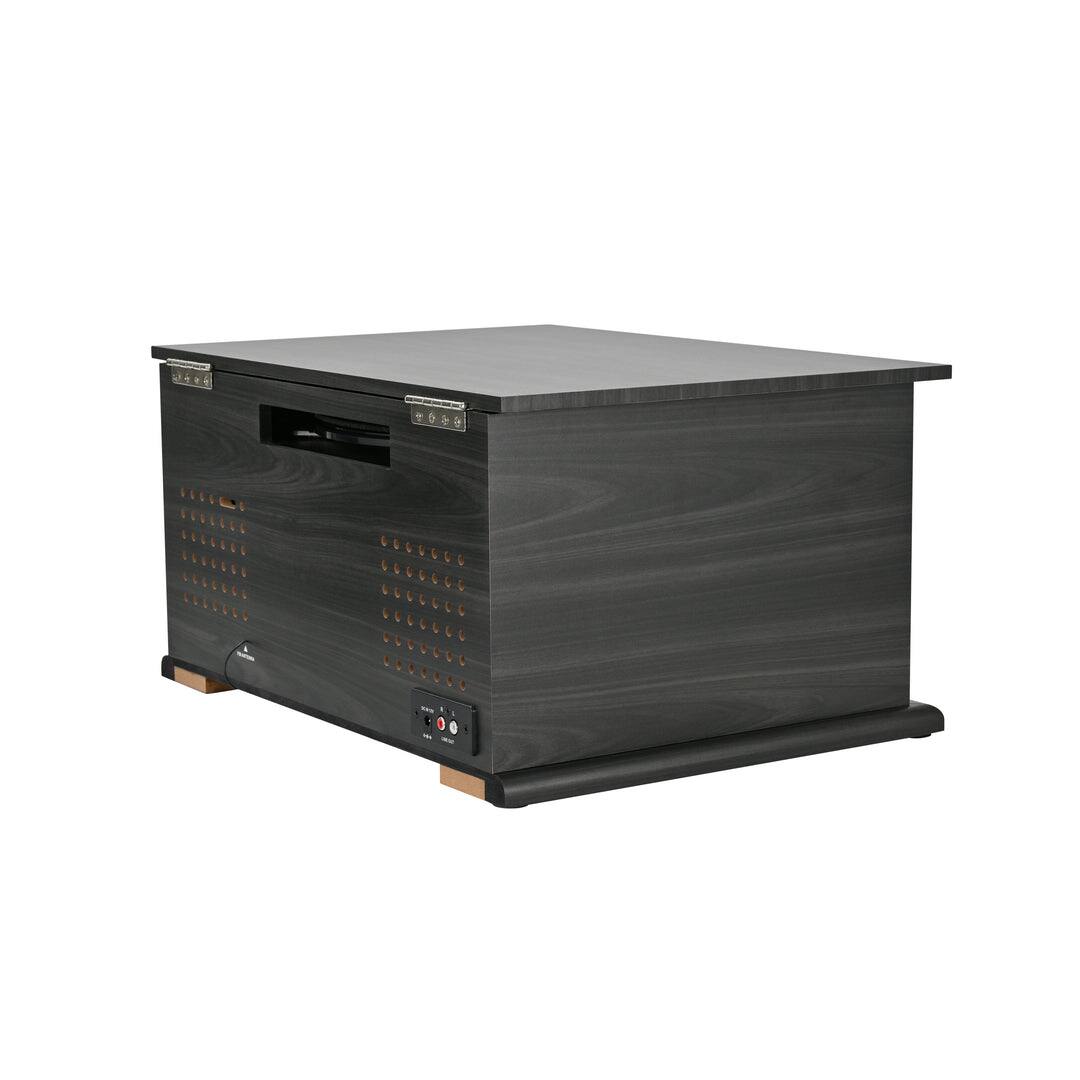 Angle. Victor - Roxbury 8-in-1 Turntable Music Center with AudioStream™.
