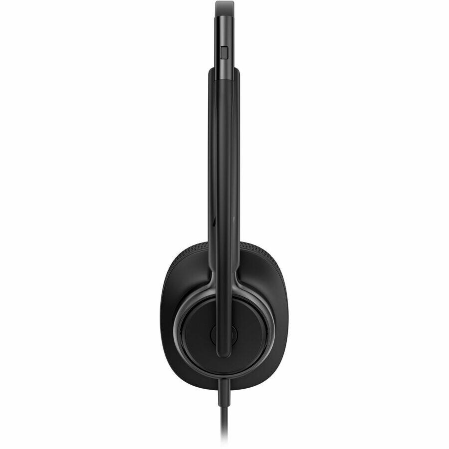 Alt View 3. Poly - Poly Mission 425 Stereo USB Wired Headset (Bulk) (C01B6A6) - Microsoft Teams Certification - Stereo - USB, USB Type A - Black.