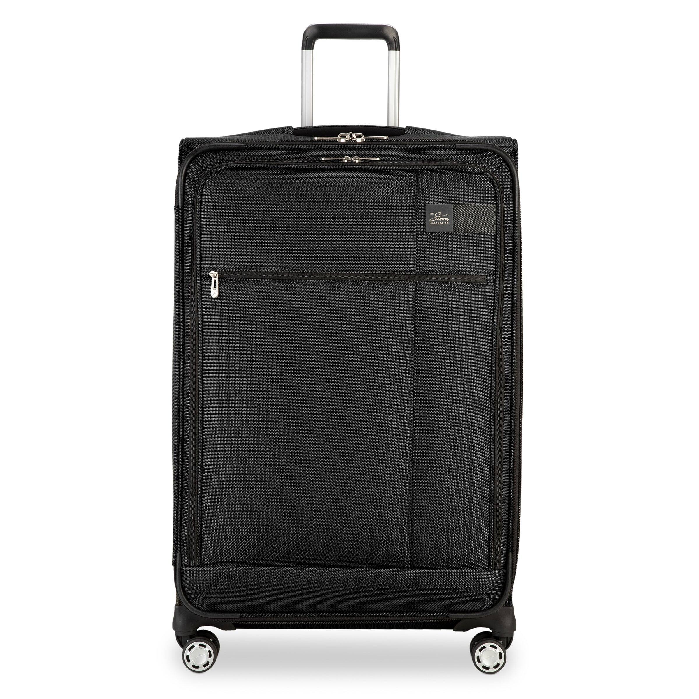 Front. Skyway - Sigma 7.0 Softside Large Check-In, Black - Black.