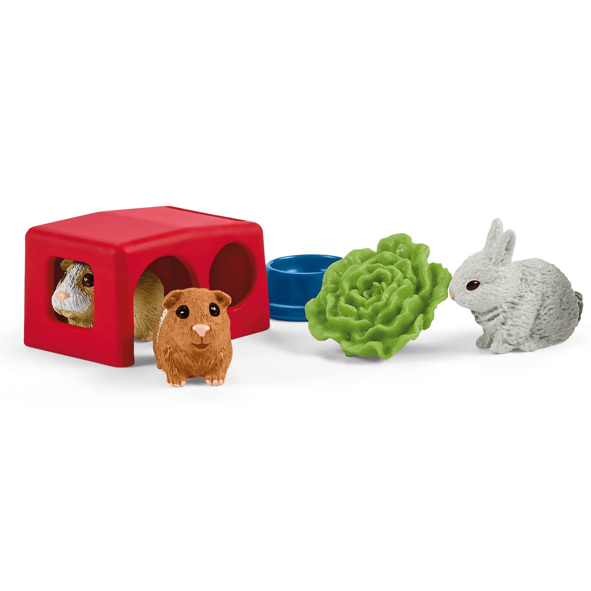 Back. Schleich - Farm World: Rabbit & Guinea Pig Hutch.