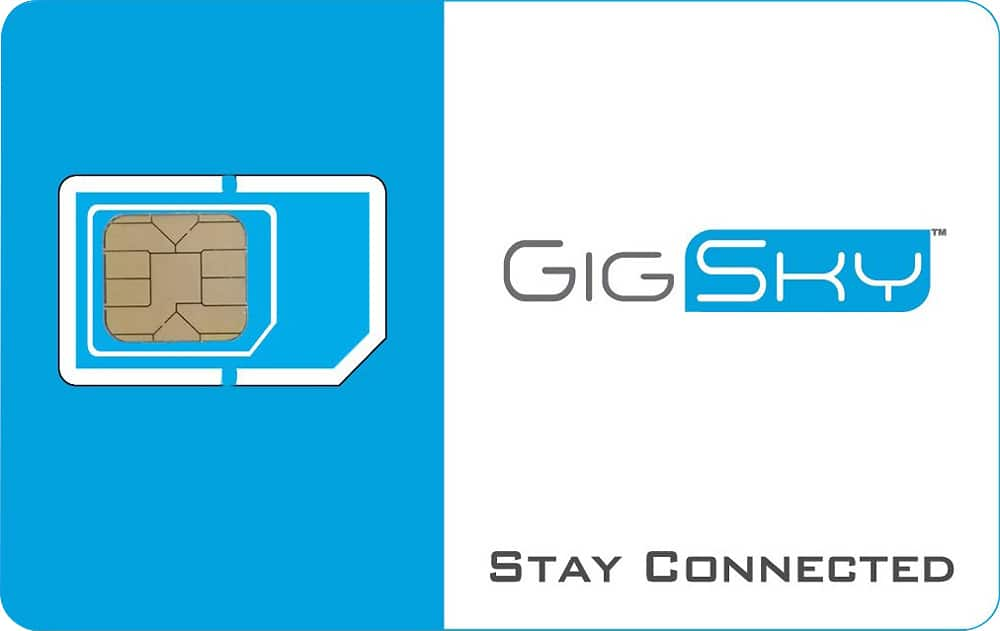 Best Buy: GigSky Universal Mini/Micro SIM Card Multi 80300-1