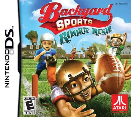 Front Standard. Backyard Sports: Rookie Rush - Nintendo DS.