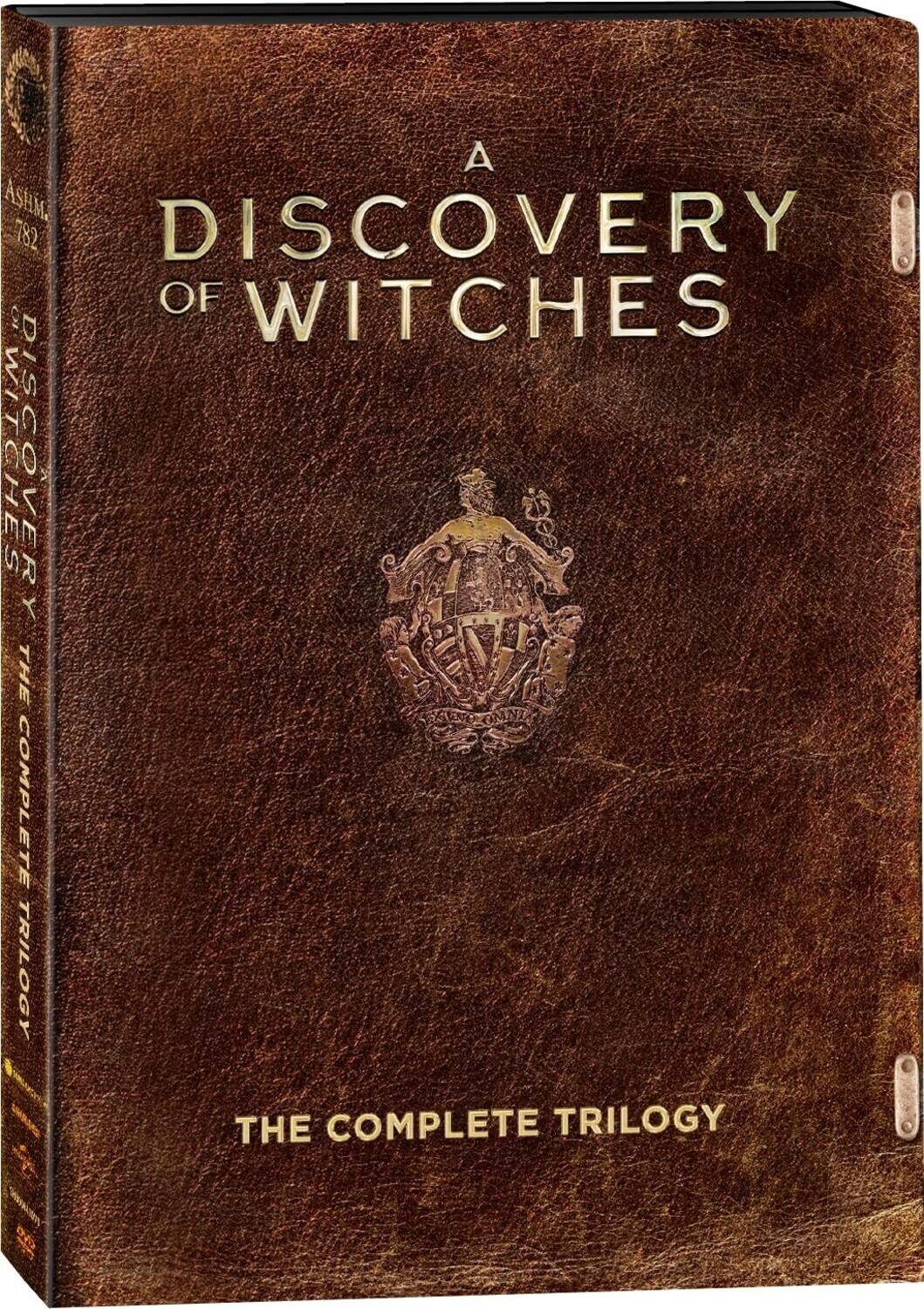 Front. A Discovery of Witches: The Complete Trilogy   - DVD.