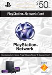 Front Zoom. Sony - $50 PlayStation Store Cash Card [Digital].