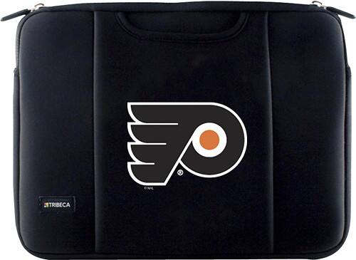 Front Standard. Tribeca - Philadelphia Flyers Laptop Sleeve - Black.