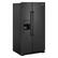Front. Maytag - Maytag - 24.5 Cu. Ft. Side-by-Side Refrigerator - Black - Black.