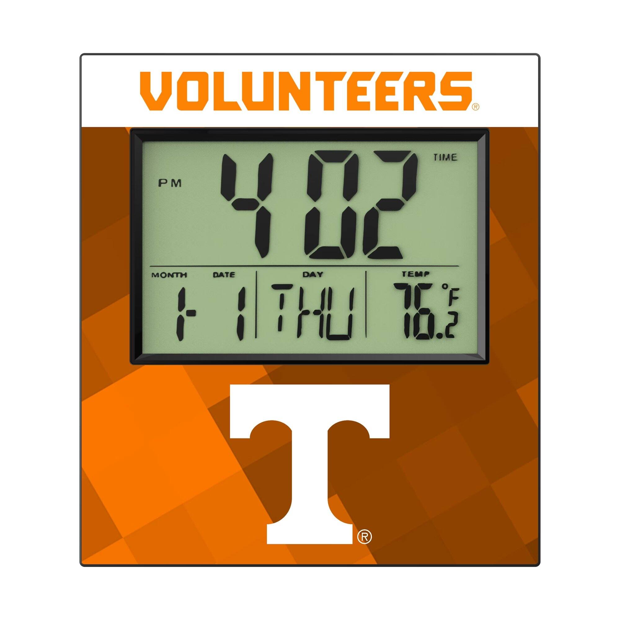 VOLUNTEERS

TIME: 4:02 PM

MONTH: 1

DATE: 1

DAY: THU

TEMP: 76.2°F